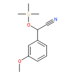 3-Methoxy-α-[(trimethylsilyl)oxy]-benzeneacetonitrile