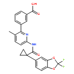 3-(6-(1-(2,2-Difluorobenzo[d][1,3]dioxol-5-yl)cyclopropanecarboxamido)-3-methylpyridin-2-yl)benzoic acid