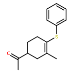 Ethanone, 1-[3-methyl-4-(phenylthio)-3-cyclohexen-1-yl]-