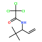 Acetamide, 2,2,2-trichloro-N-[1-(1,1-dimethylethyl)-2-propenyl]-