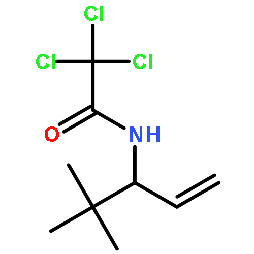 Acetamide, 2,2,2-trichloro-N-[1-(1,1-dimethylethyl)-2-propenyl]-