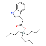 1H-Indole, 3-[2-oxo-2-[(tributylstannyl)oxy]ethyl]-