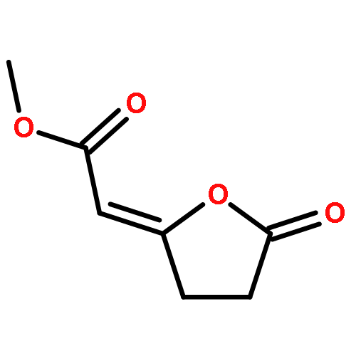 (E)-(dihydro-5-oxo-2(3H)-furanylidene)-Acetic acid methyl ester