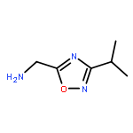 (3-Isopropyl-1,2,4-oxadiazol-5-yl)methanamine