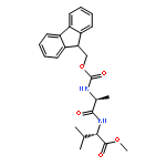 L-Valine, N-[N-[(9H-fluoren-9-ylmethoxy)carbonyl]-L-alanyl]-, methyl ester