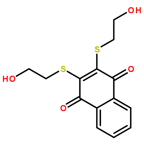 2,3-Bis(2-hydroxyethylthio)-1,4-naphthalenedione