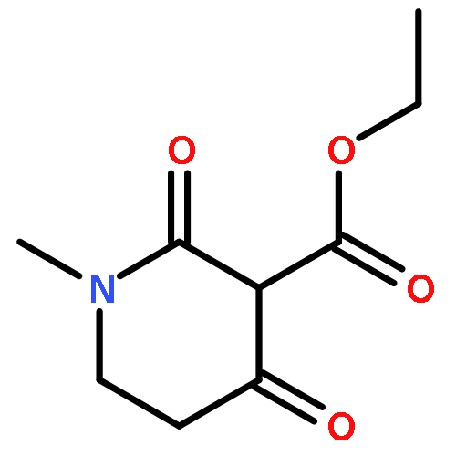 3-Piperidinecarboxylic acid, 1-methyl-2,4-dioxo-, ethyl ester