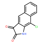 1H-Benz[f]indole-2,3-dione,9-chloro-