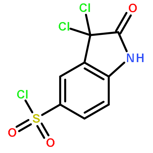 3,3-Dichloro-2-oxoindoline-5-sulfonyl chloride