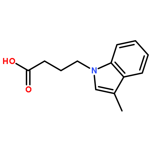 1H-Indole-1-butanoic acid, 3-methyl-