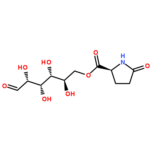 L-Proline, 5-oxo-,6-ester with D-glucose (9CI)