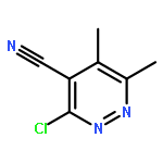 3-Chloro-5,6-dimethylpyridazine-4-carbonitrile