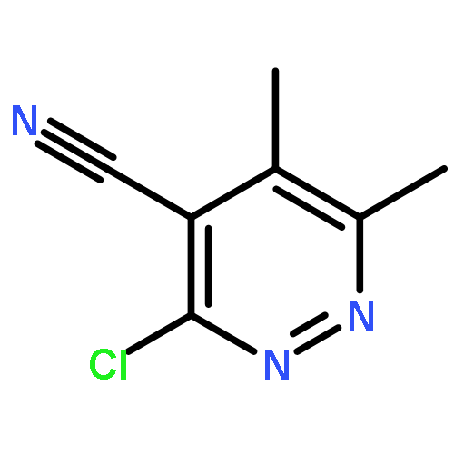 3-Chloro-5,6-dimethylpyridazine-4-carbonitrile