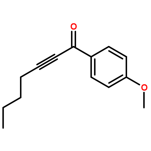 2-Heptyn-1-one, 1-(4-methoxyphenyl)-