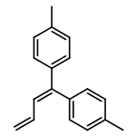 Benzene,1,1'-(1,3-butadienylidene)bis[4-methyl-