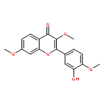 2-(3-HYDROXY-4-METHOXYPHENYL)-3,7-DIMETHOXY-4H-CHROMEN-4-ONE