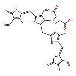 21H-Biline-8,12-dipropanoicacid,2,17-diethenyl-1,10,19,22,23,24-hexahydro-3,7,13,18-tetramethyl-1,19-dioxo-,sodium salt (1:2)