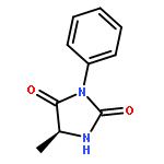 2,4-Imidazolidinedione, 5-methyl-3-phenyl-, (5S)-