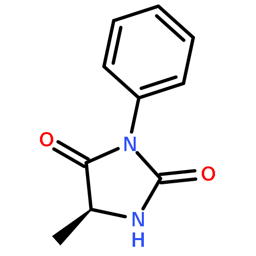 2,4-Imidazolidinedione, 5-methyl-3-phenyl-, (5S)-