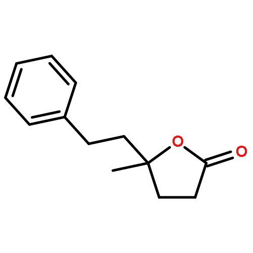 2(3H)-Furanone,dihydro-5-methyl-5-(2-phenylethyl)-