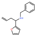 Benzyl-(1-furan-2-yl-but-3-enyl)-amine