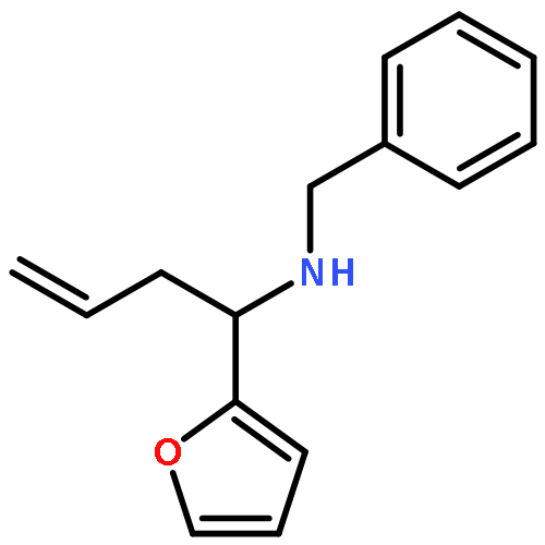 Benzyl-(1-furan-2-yl-but-3-enyl)-amine