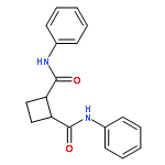 1,2-Cyclobutanedicarboxamide, N,N'-diphenyl-