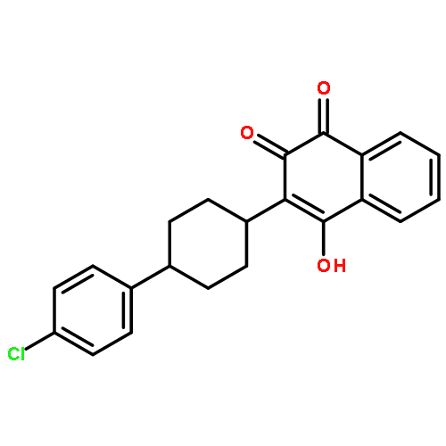 1,4-Naphthalenedione,2-[4-(4-chlorophenyl)cyclohexyl]-3-hydroxy-