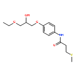 N-[4-(3-Ethoxy-2-hydroxypropoxy)phenyl]-3-(methylthio)propanamide