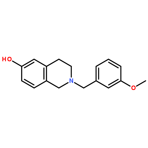 6-Isoquinolinol, 1,2,3,4-tetrahydro-2-[(3-methoxyphenyl)methyl]-