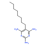 5-Octylpyrimidine-2,4,6-triamine