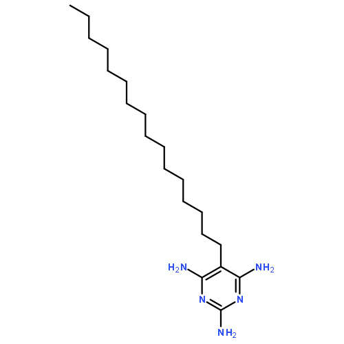 2,4,6-Pyrimidinetriamine,5-hexadecyl-