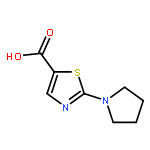 2-(Pyrrolidin-1-yl)thiazole-5-carboxylic acid