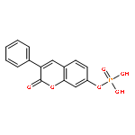 2-oxo-3-phenyl-2H-chromen-7-yl dihydrogen phosphate