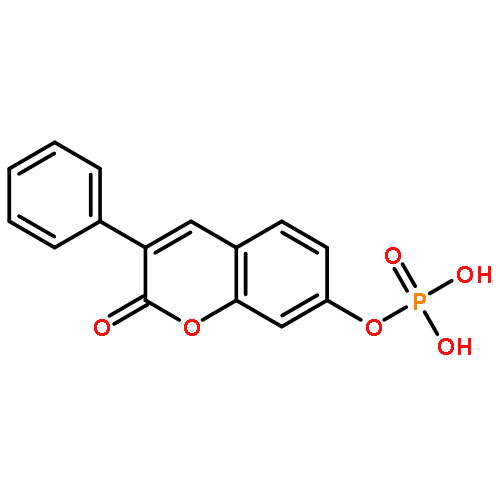 2-oxo-3-phenyl-2H-chromen-7-yl dihydrogen phosphate