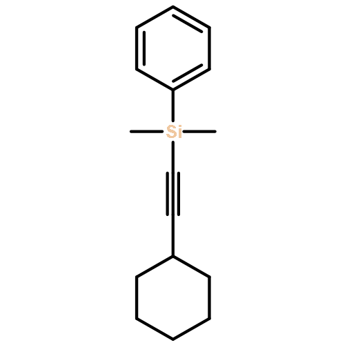 Silane, (cyclohexylethynyl)dimethylphenyl-