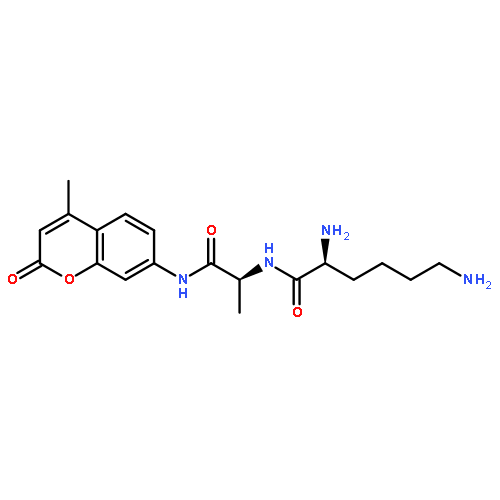 7-lysylalanyl-4-methylcoumarinamide