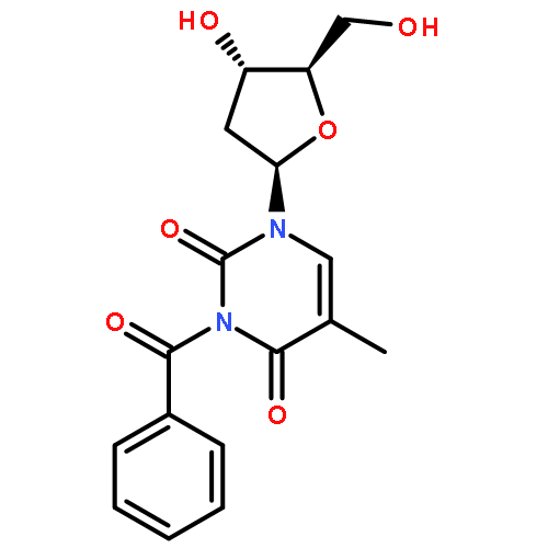 THYMIDINE, 3-BENZOYL-