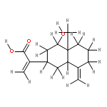 9beta-9-Hydroxy-4(15),11(13)-eudesmadien-12-oic acid