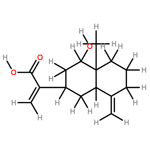 9beta-9-Hydroxy-4(15),11(13)-eudesmadien-12-oic acid