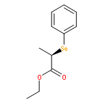 Propanoic acid, 2-(phenylseleno)-, ethyl ester, (R)-