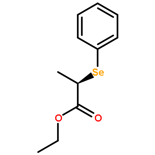 Propanoic acid, 2-(phenylseleno)-, ethyl ester, (R)-