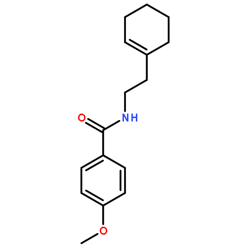 N-[2-(1-CYCLOHEXEN-1-YL)ETHYL]-4-METHOXYBENZAMIDE