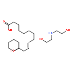 (R)-12-hydroxyoleic acid, compound with 2,2'-iminodiethanol (1:1)