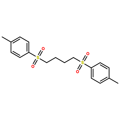 Benzene, 1,1'-[1,4-butanediylbis(sulfonyl)]bis[4-methyl-