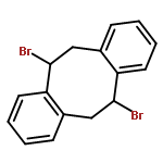 6,12-dibromo-5,6,11,12-tetrahydrodibenzo[1,2-[8]annulene