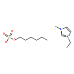 1-ETHYL-3-METHYL-IMIDAZOLIUM HEXYLSULFATE