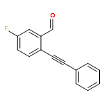 5-fluoro-2-(2-phenylethynyl)benzaldehyde