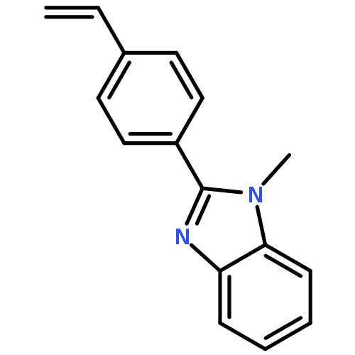 1H-BENZIMIDAZOLE, 2-(4-ETHENYLPHENYL)-1-METHYL-