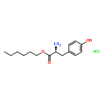 L-Tyrosine, hexyl ester, hydrochloride